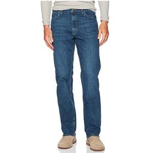 Wrangler Straight Fit Blue Jeans | 38 x 30​​